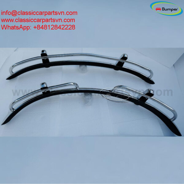 VW Beetle USA style (1955-1972) bumpers by stainless steel new
