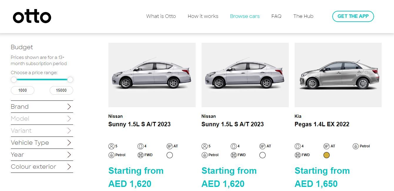 Otto Mobility DMCC: Premier Self-Drive Car Rental in Dubai