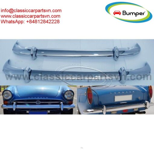 Sunbeam Alpine Series 4, Series 5 (1964-1968) and Sunbeam Tiger (1964-1967) bumpers