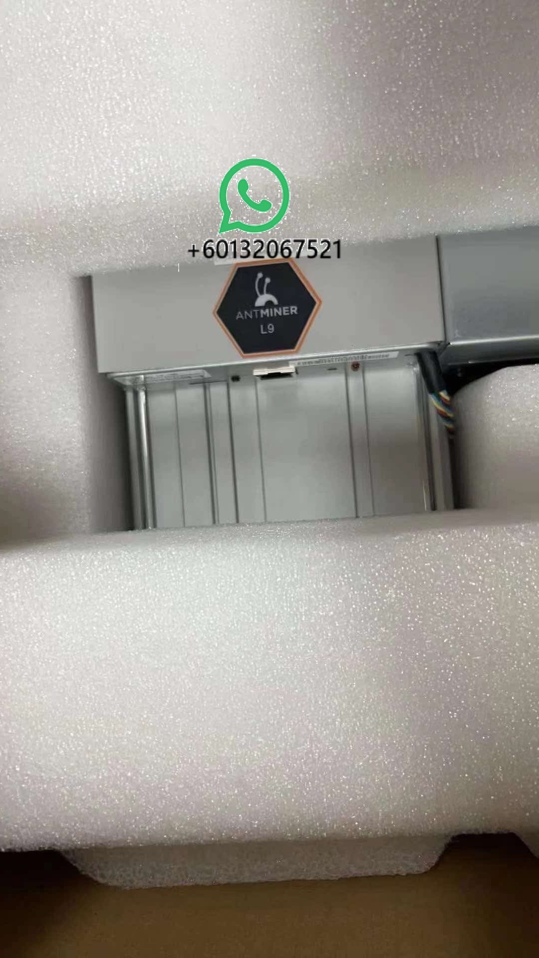 Bitmain Antminer Litecoin Miner L9 17Gh/s Litecoin Dogecoin miner +psu