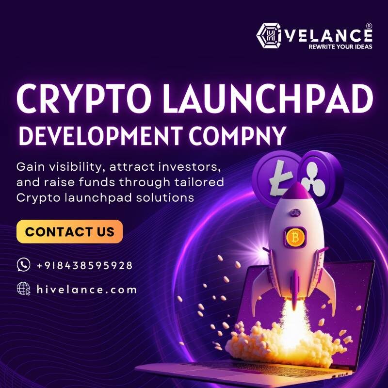 End-to-End Crypto Launchpad Development Company – Powered by Hivelance