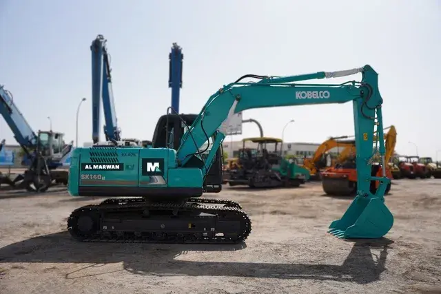 Grab 2025 Kobelco SK140LC-8 Track Excavator