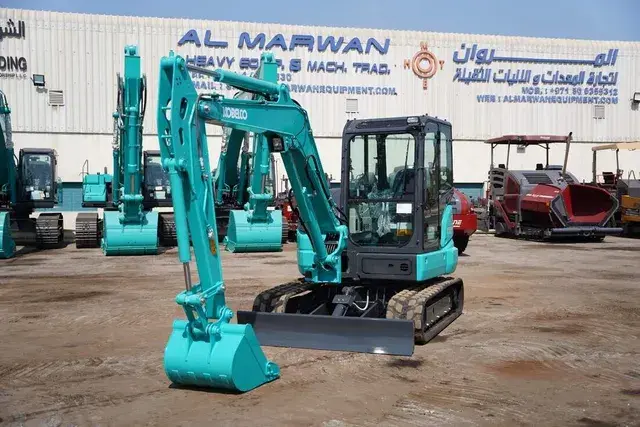 Available for Purchase: 2025 Kobelco SK55SRX-6 Mini Excavator