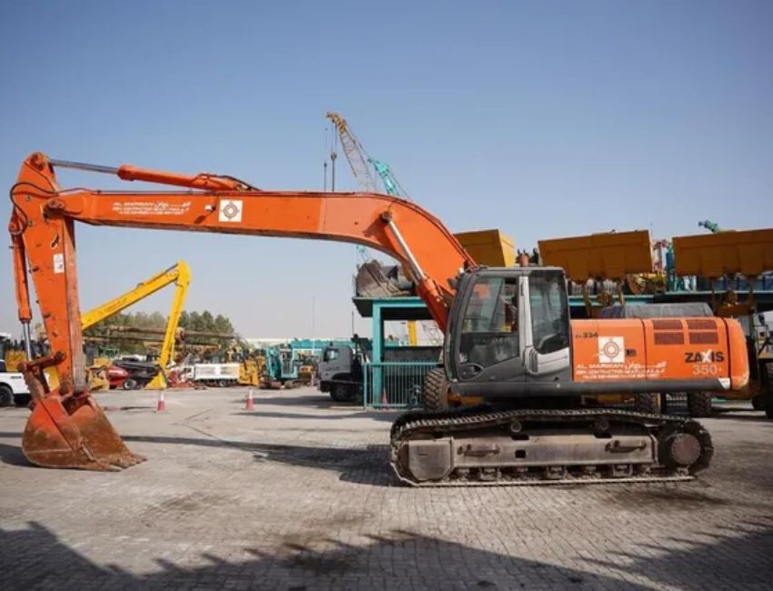 Claim 2008 Hitachi ZX350H-3 Track Excavator