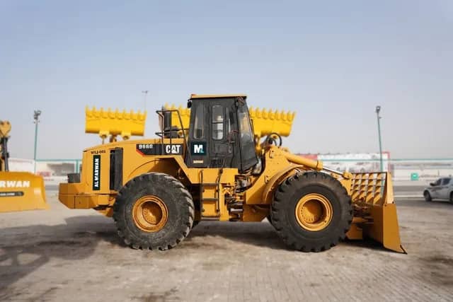 Order Now Caterpillar 966G Wheel Loader with Dozer Blade 2001