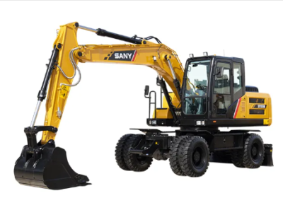 SY155W-Wheel-Excavator-3