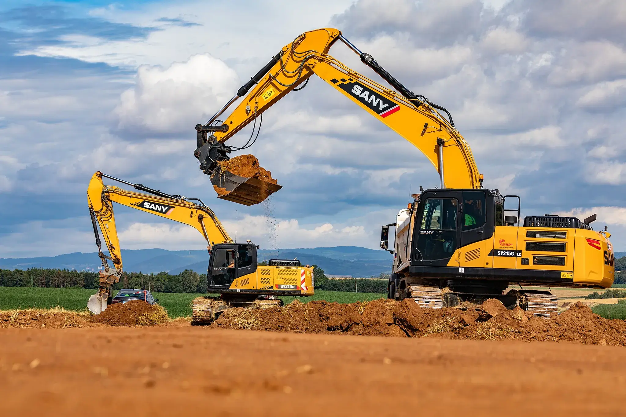Special Deal – SANY SY215CLR Medium Excavator with Fuel Savings