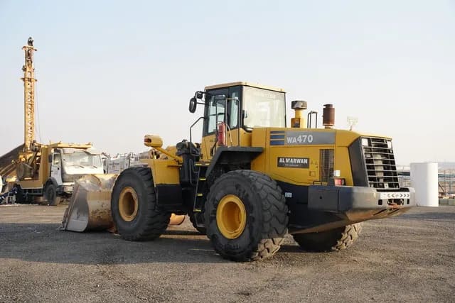Grab 2019 Komatsu WA470-5 Wheel Loader