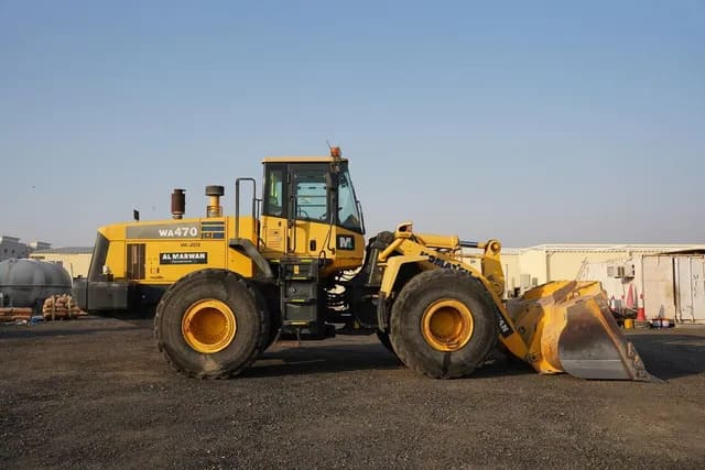 Grab 2019 Komatsu WA470-5 Wheel Loader