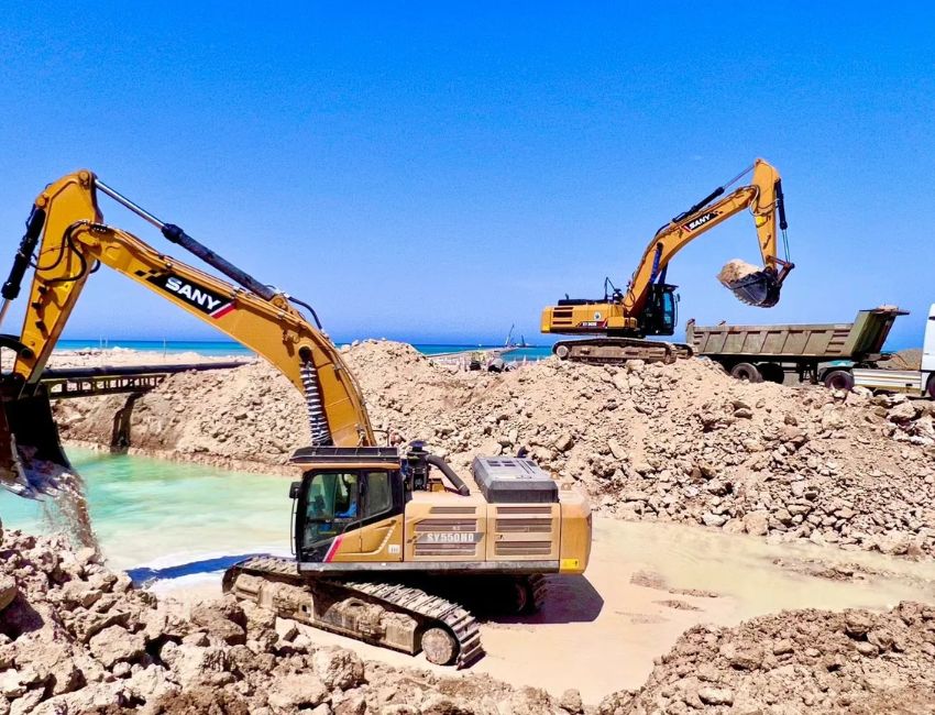 Claim SANY SY550HD Large excavator