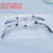 Volvo PV544 Euro type (1958-1965) bumpers by stainless steel new
