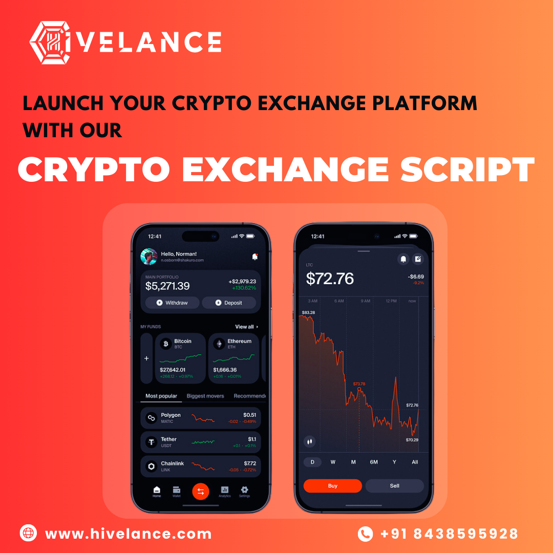 Best Crypto Exchange Script With P2P, CEX & DEX Integration — Hivelance