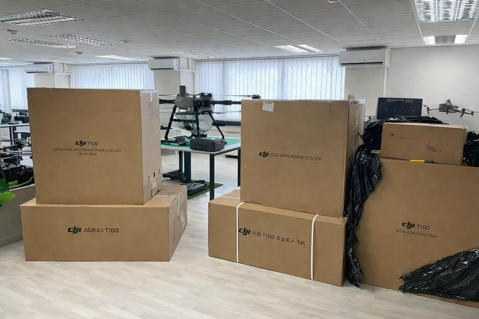DJI Agras Agricultural Drone Crop Sprayers; New & Ready to Ship!