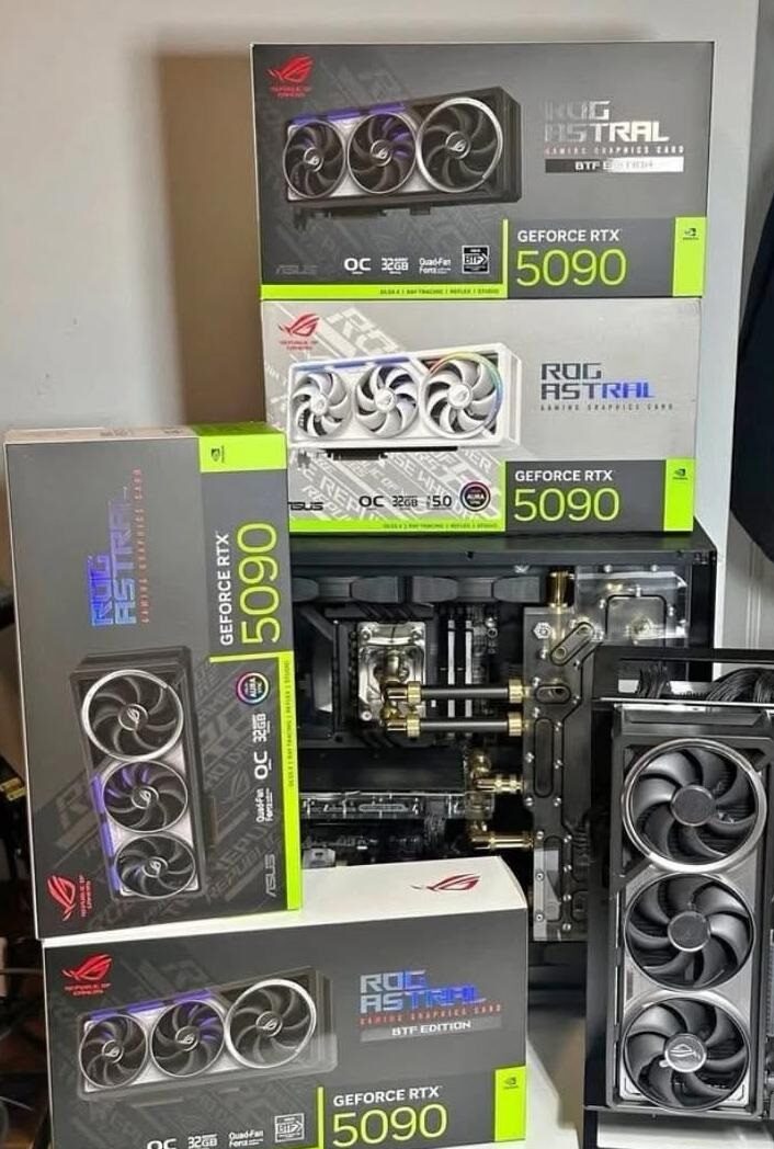 ASUS GeForce ROG Astral GeForce TX 5090 32GB GDDR7 OC Edition.