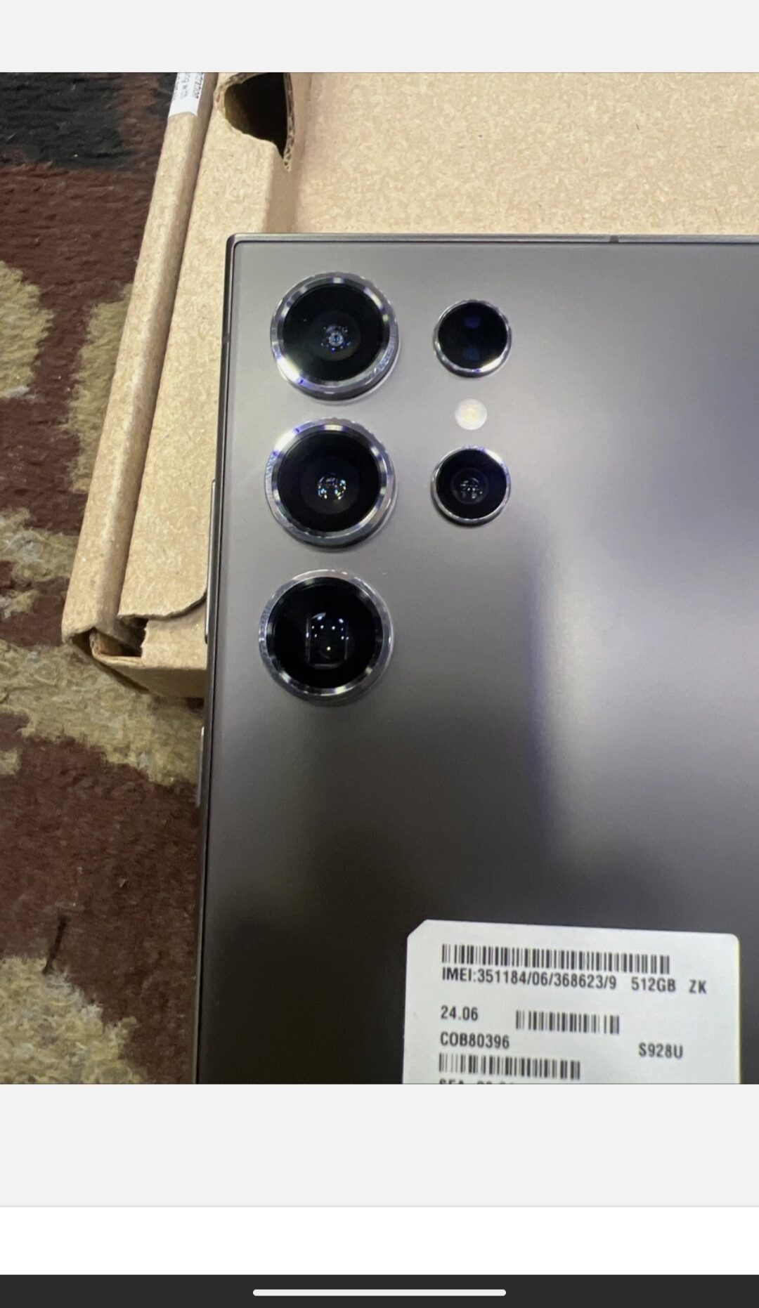 samsung galaxy s24 ultra 5g Titanium Grey