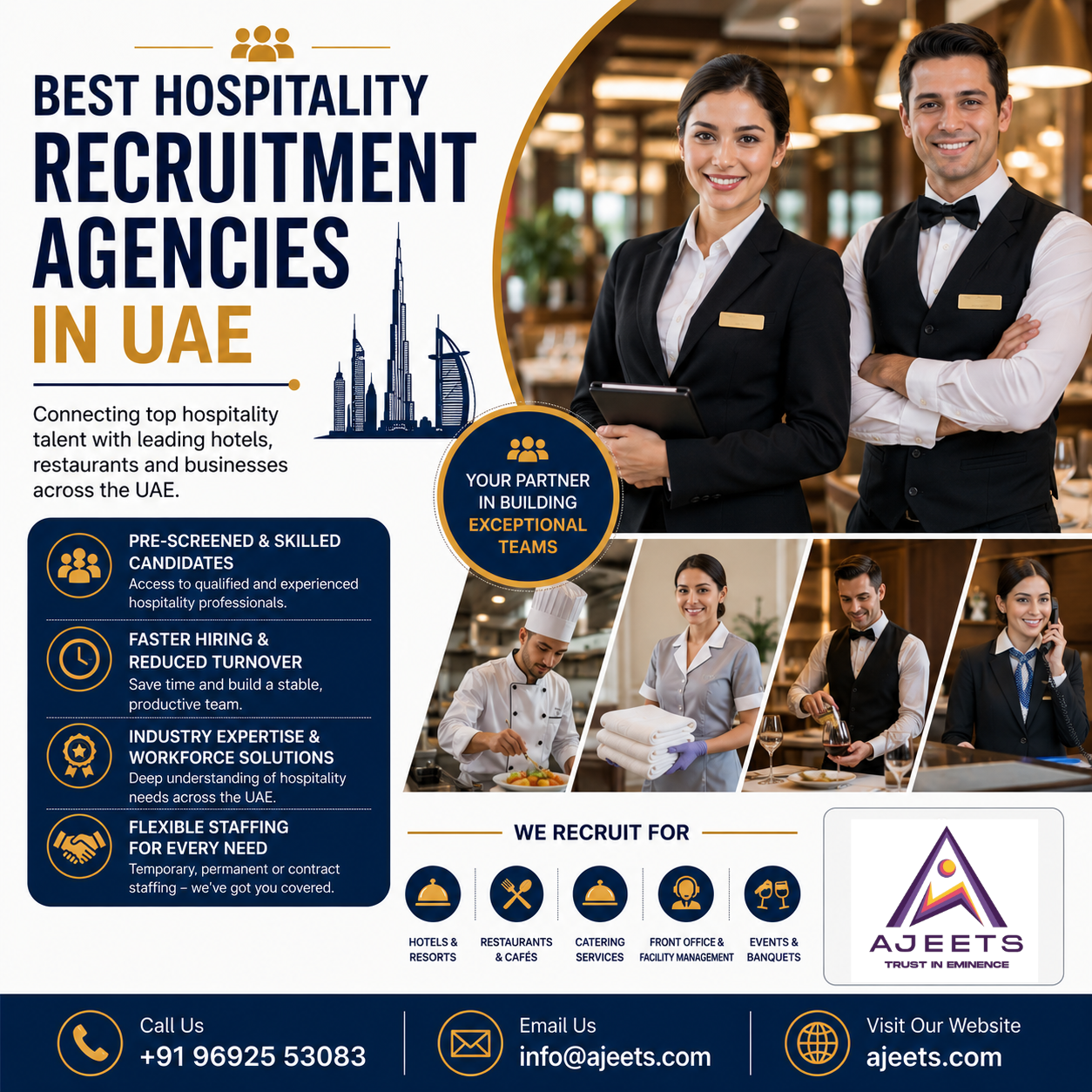 Trusted UAE Recruitment Agency for Skilled Workforce Hiring